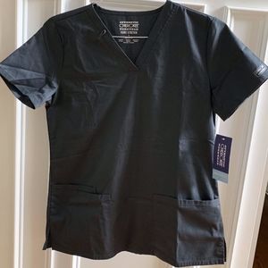Cherokee Workwear Core Stretch Women Scrub Top XS